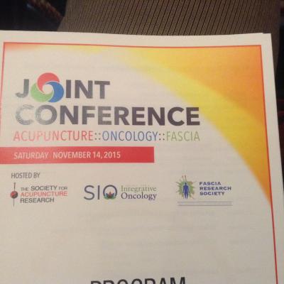 Congresso Society for Acupuncture Research, Boston 2015